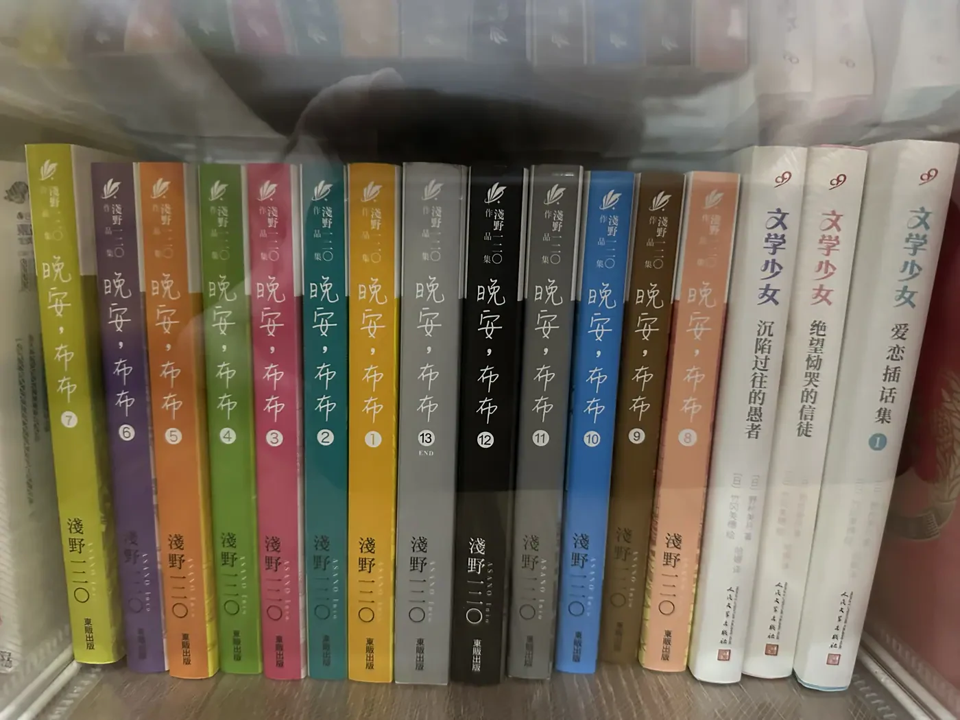实体藏书一角