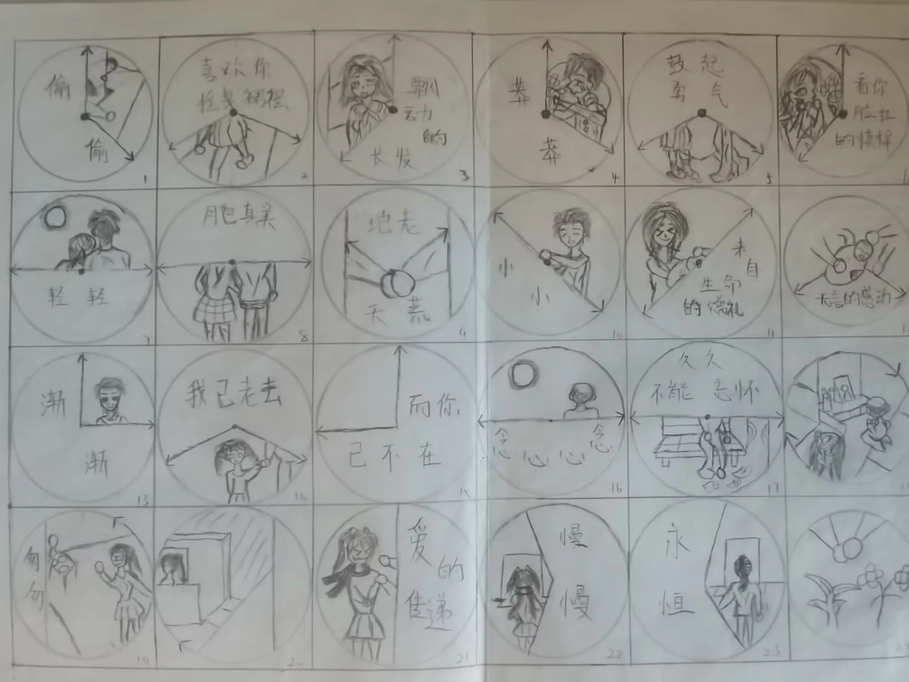 原创小漫画,见笑了的配图 1