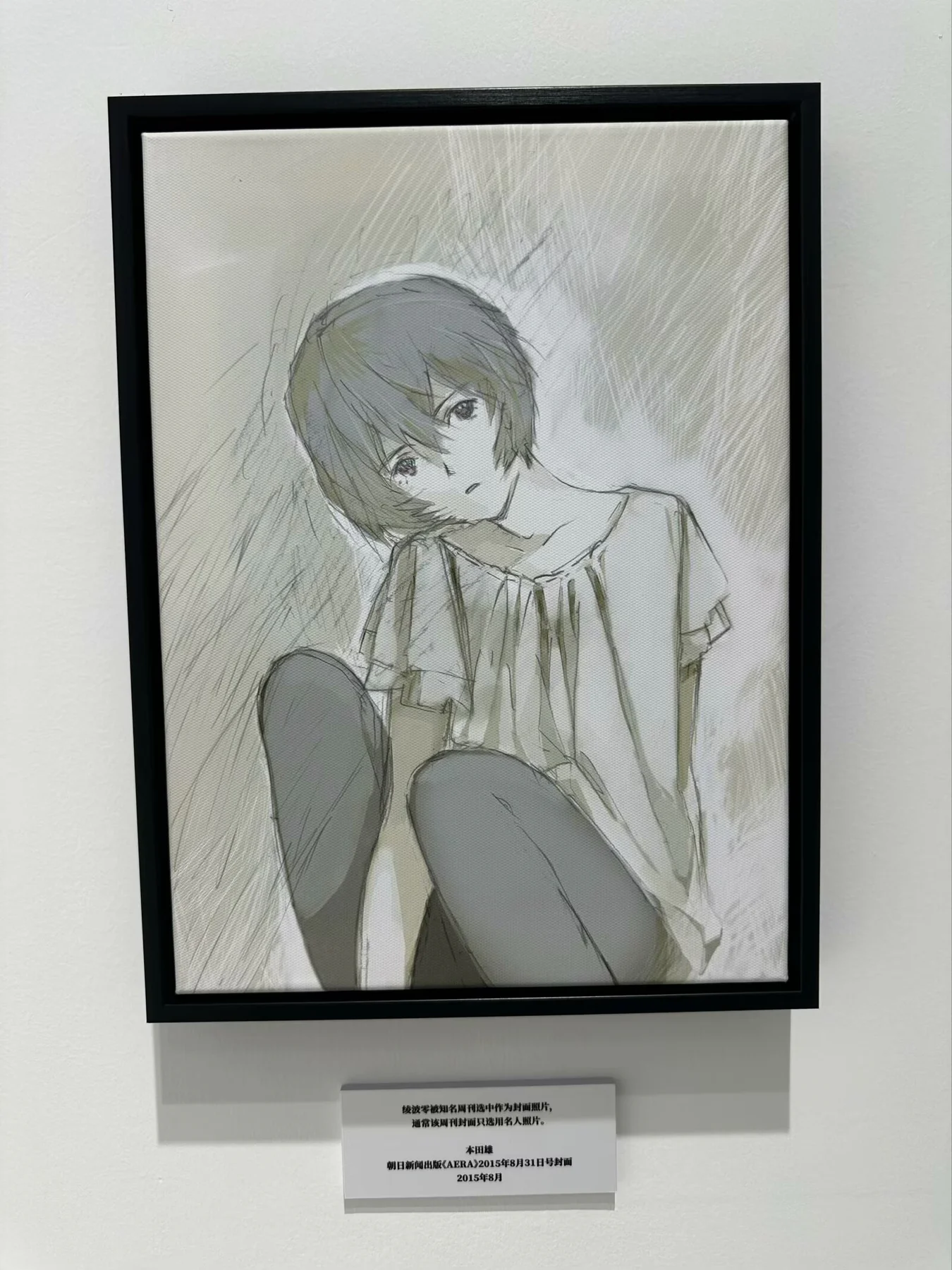 部分原画和画师作品展出,终部分不给拍 里面竟然大半分镜我...的配图 1